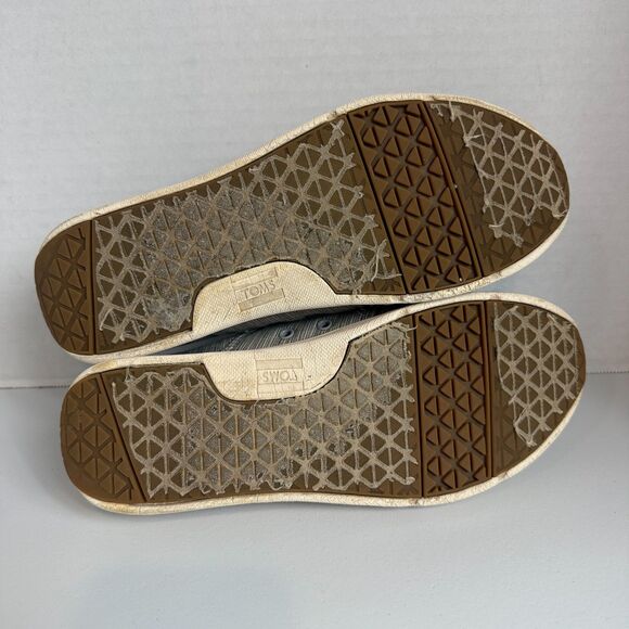 TOMS Women's Del Rey Lace Up Sneakers Shoes Size 6.5 - Picture 8 of 9